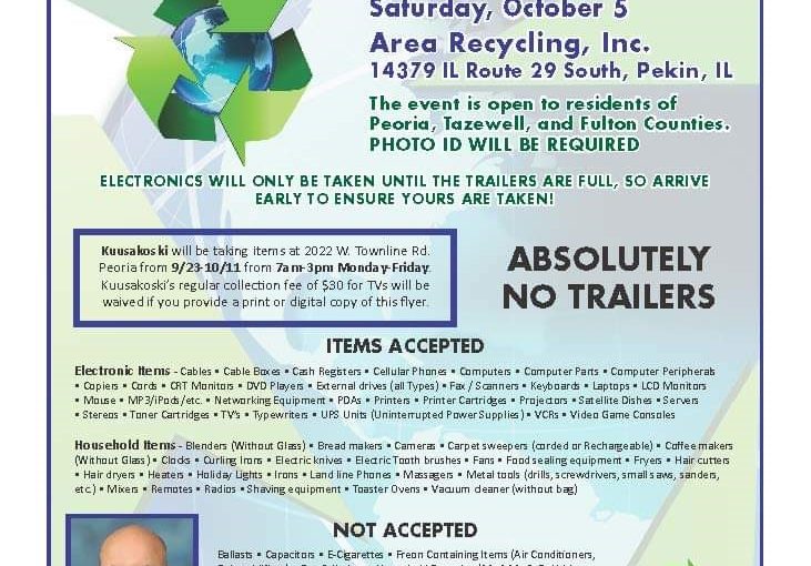 Electronic Recycling Event